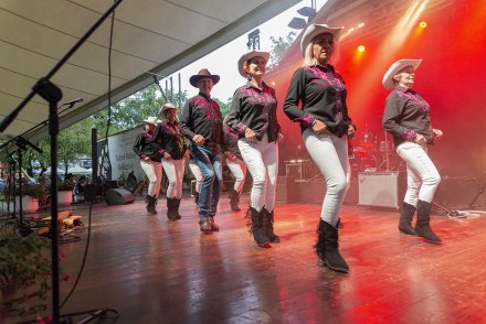 XXII Wiślaczek Country - 2 dzień - zespół taneczny Silesian Line Dance